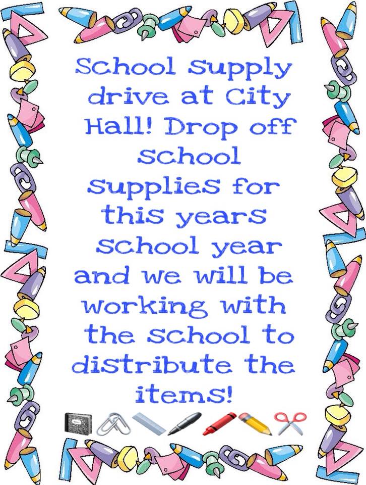 School Supply Drive