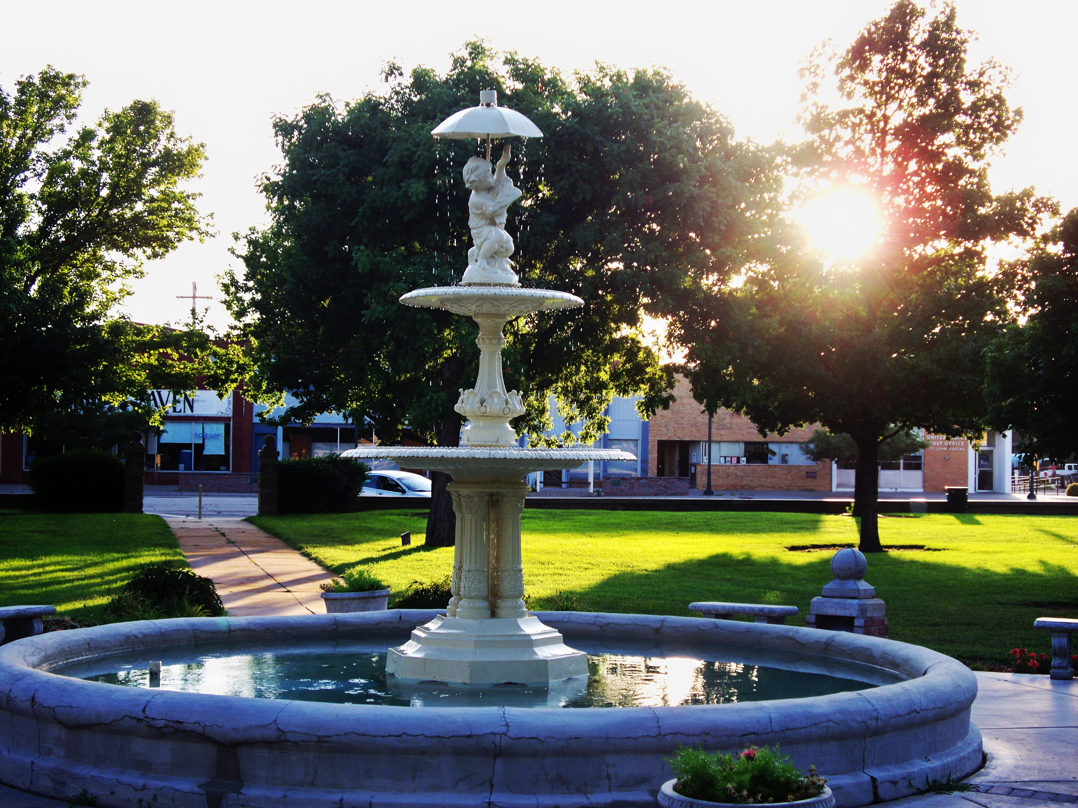 Fountain in City Park