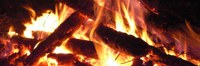 image of burning wood