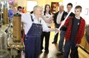 Hood's Haven Science Museum Jim Hood with Tesla coil