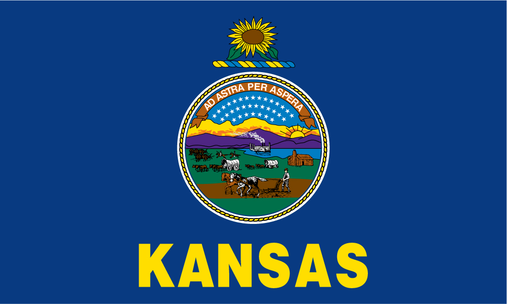 Kansas Flag Emblem
