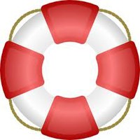 clipart of lifeguard floating device