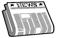 clipart of newspaper