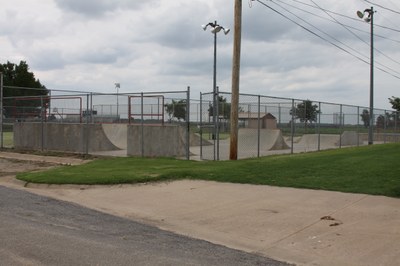 Skateboarding park (part of the Sports Complex on the north end of town) 1