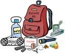 clipart of survival kit