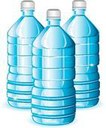 clipart of water bottles